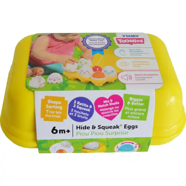 Versteck & Quietsch Eier