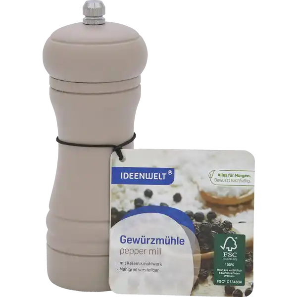 Gewürzmühle taupe