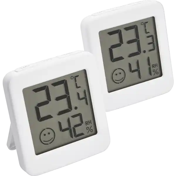 Digitales Hygrometer 2er-Set