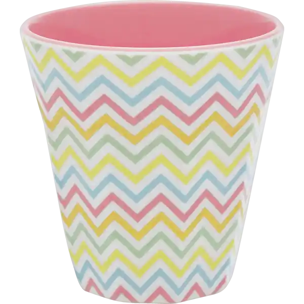 Melamin Trinkbecher Zickzack