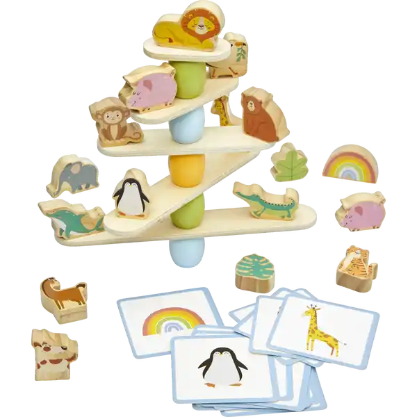 Balancier- und Stapelspiel