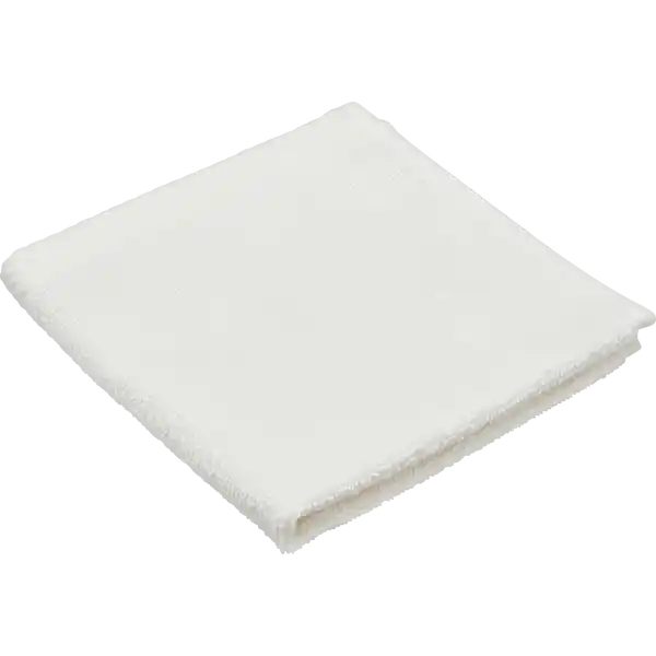 SEIFTUCH 30X30CM weiß GOTS