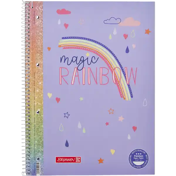 Collegeblock Rainbow A4