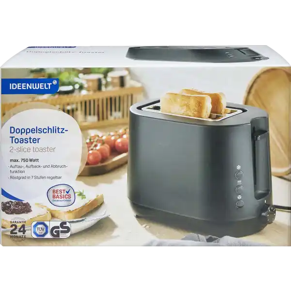Doppelschlitz-Toaster