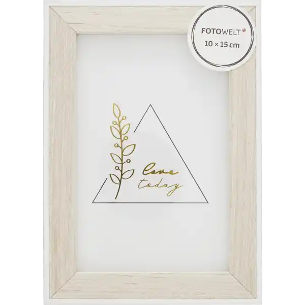 FSC Holzrahmen weiß 10x15cm