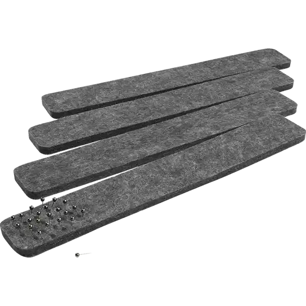 Filz-Pinnwand Streifen