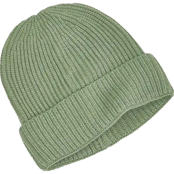 Strick Beanie grün