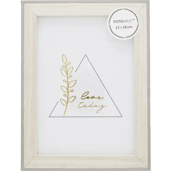 FSC Holzrahmen grau 13x18cm