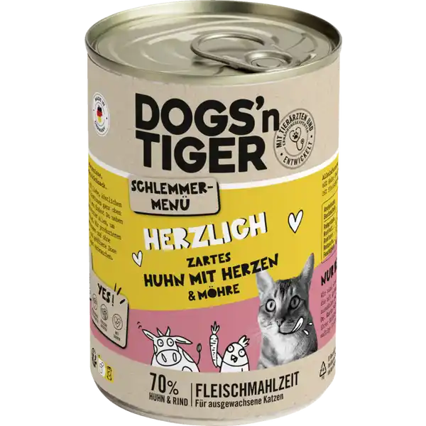 Herzlich Huhn mit Herzen