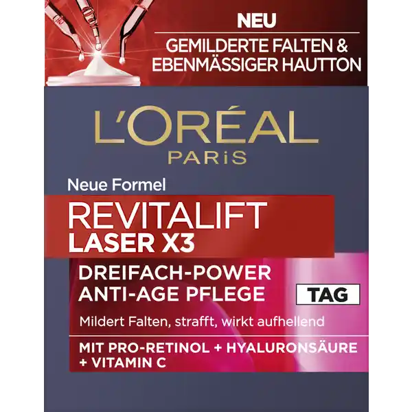 Anti-Age Tagescreme Laser X3 Dreifach-Power
