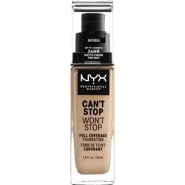Can't Stop Won't Stop Foundation 07 Natural