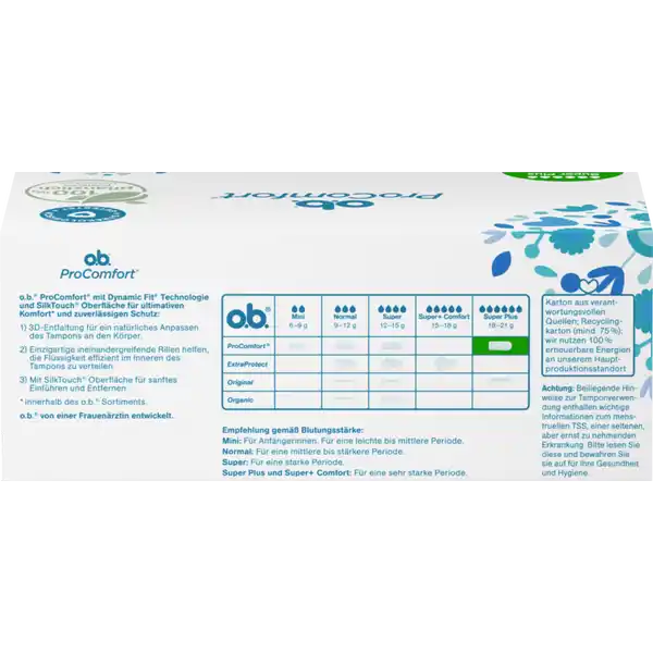 ProComfort Tampons Super Plus