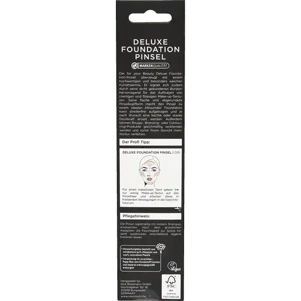 Professional Deluxe Foundation-Pinsel 015