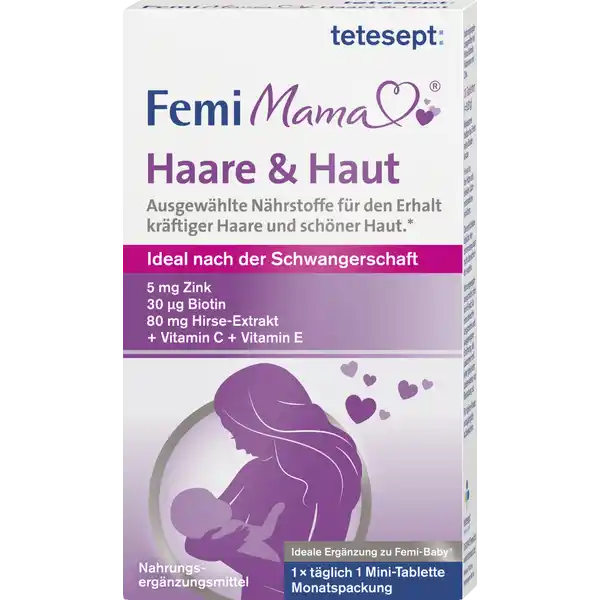 Femi Mama® Haare & Haut Mini-Tabletten