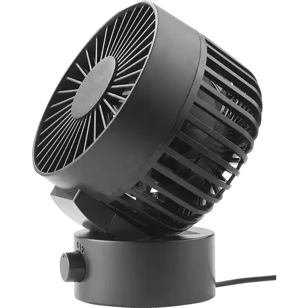 USB-Tischventilator, schwarz