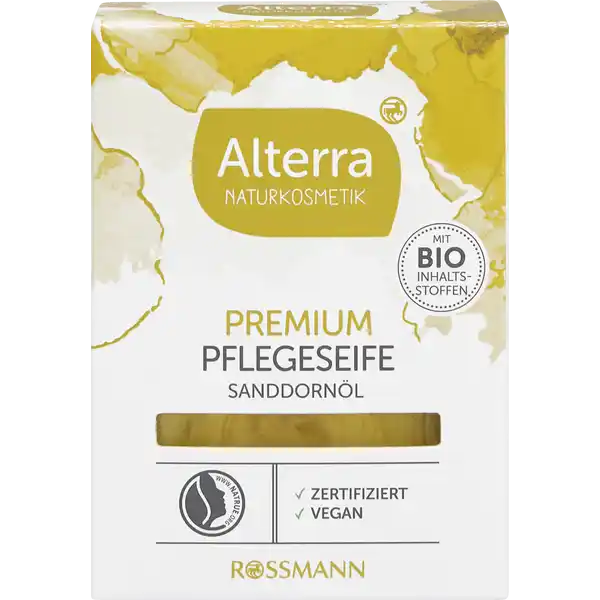 Premium Pflegeseife Sanddornöl