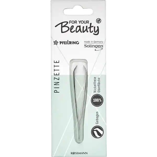 Pinzette gebogen nickelfrei