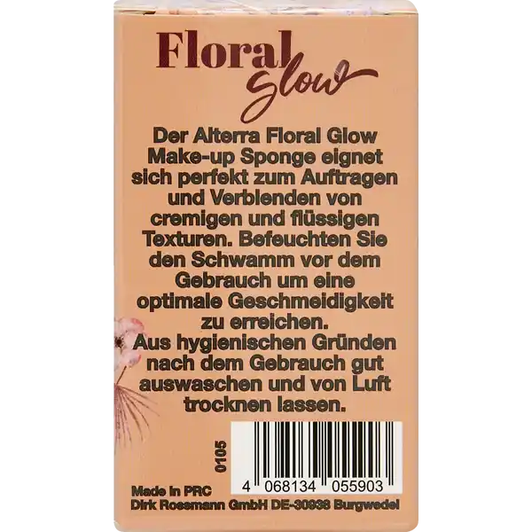 Make-up Sponge Floral Glow