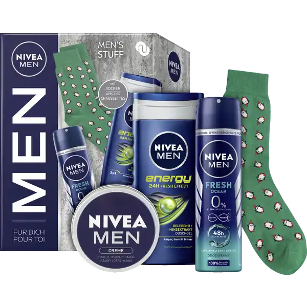 Mens Stuff Geschenkset mit Socken