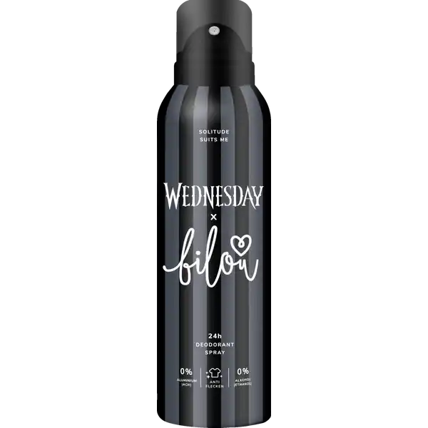 Deodorant Spray x Wednesday Solitude Suits Me