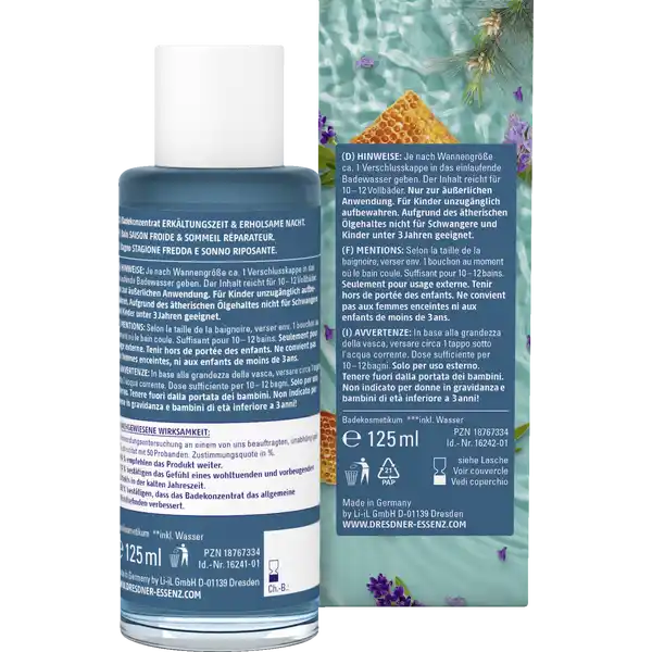 Badekonzentrat Erkältungszeit & Erholsame Nacht