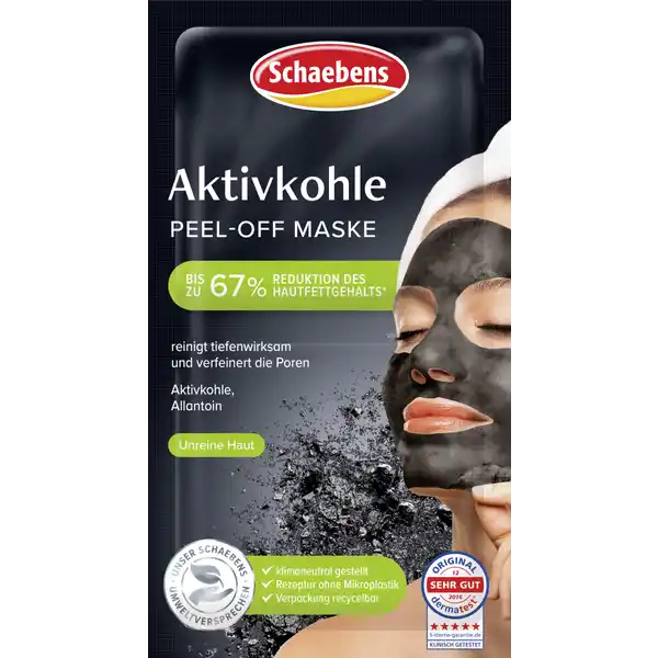 Aktivkohle PEEL-OFF MASKE