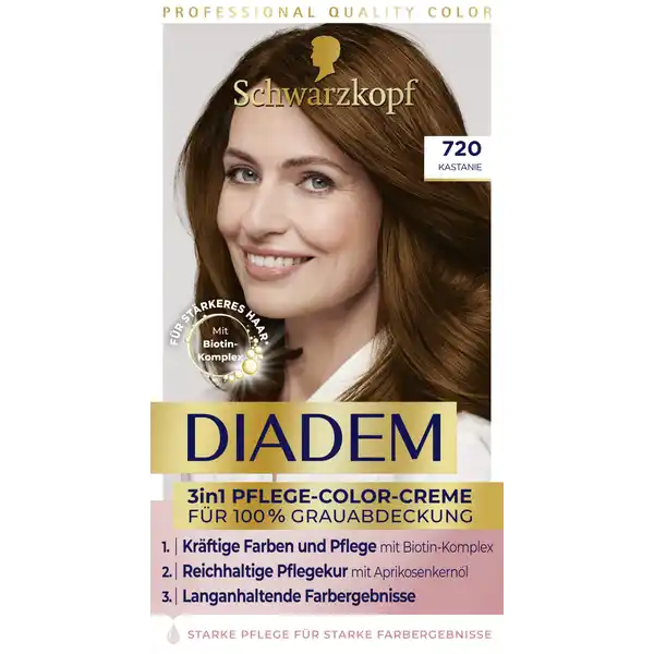 3in1 Pflege-Color-Creme 720 Kastanie