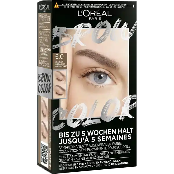 Brow Color Semi-Permanente Augenbrauenfarbe 6.0 Hellbraun