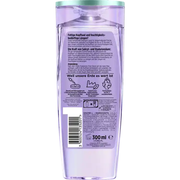 Hydra Hyaluronic Pure Shampoo