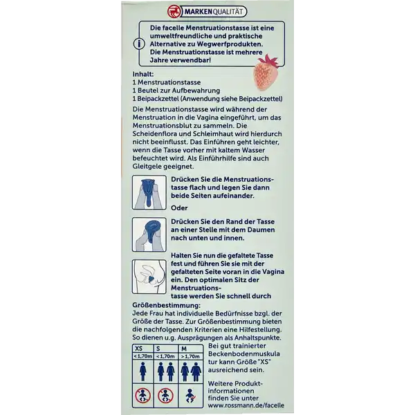 Menstruationstasse Gr. M