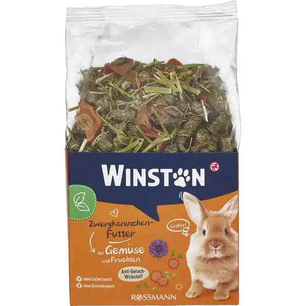Zwergkaninchenfutter -getreidefrei-