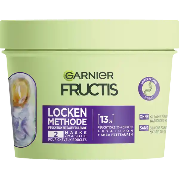 Locken Methode Feuchtigkeitsauffüllende Haarmaske