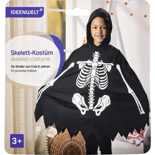 Halloween Kostüm Skelett