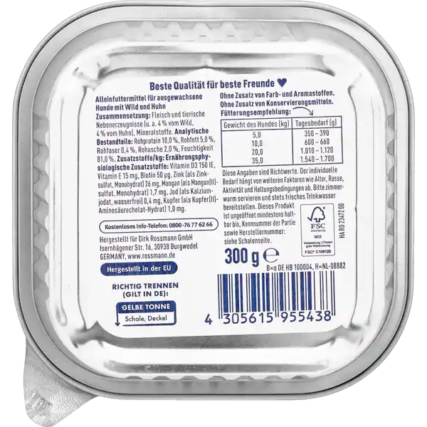 Schlemmer-Menü Wild & Geflügel