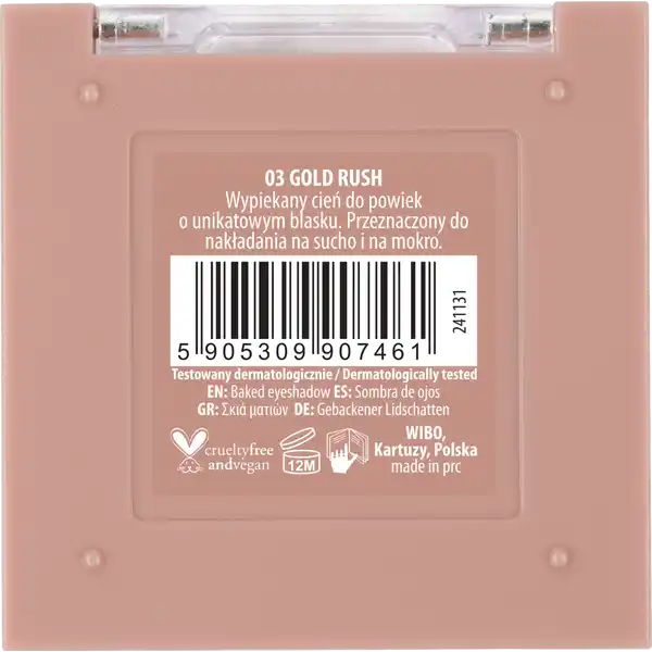 Baked Eyeshadow Nr. 3 - Gold Rush
