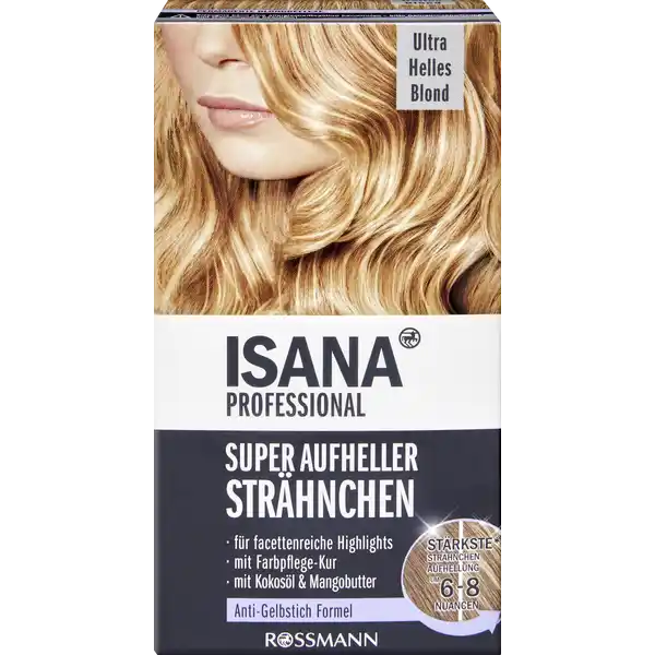 Super Aufheller Strähnchen Ultra helles Blond