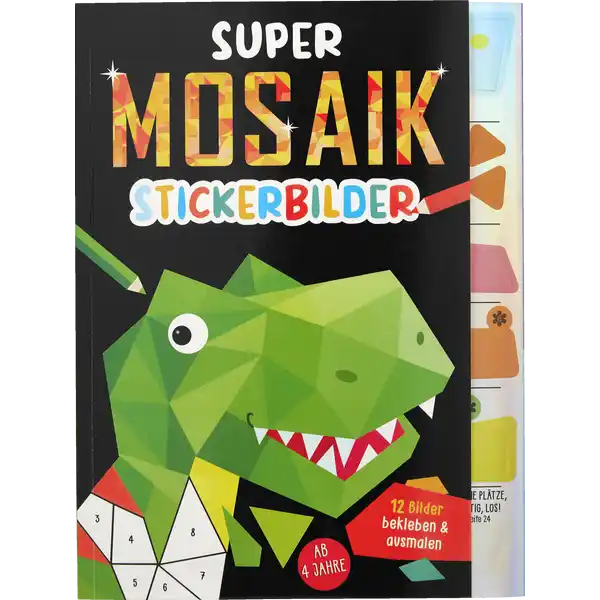 Super Mosaik Stickerbilder Stickerbuch