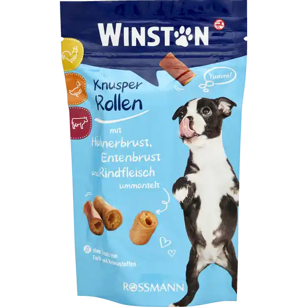 Knusper Rollen mit Hühnerbrust, Entenbrust und Rindfleisch