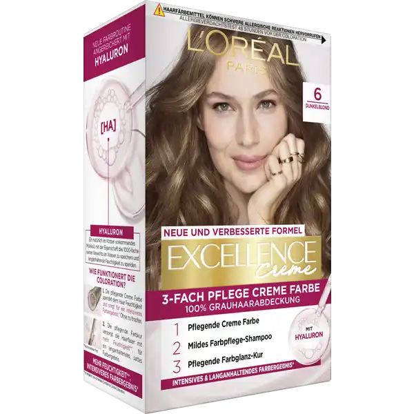 Crème Coloration 6 Dunkelblond