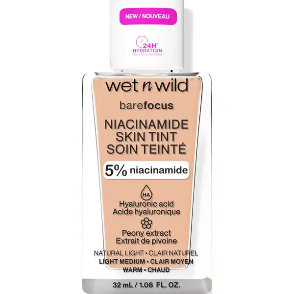 bare Focus Niacinamide Skin Tint Natural Light