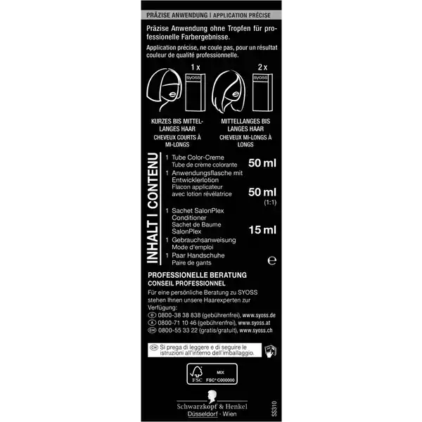 Professional Performance Permanente Coloration 6_1 Natürliches Dunkelblond