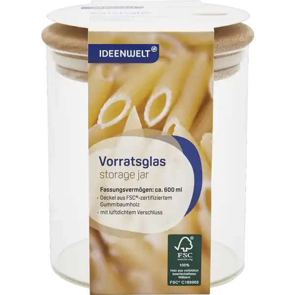 Vorratsglas, 600 ml