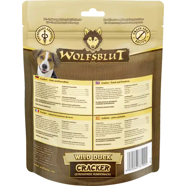 Hundesnack Cracker Wild Duck Adult