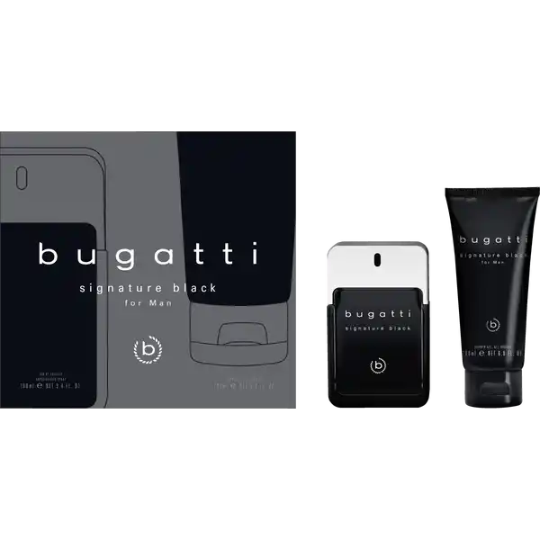 Signature man black Geschenkset
