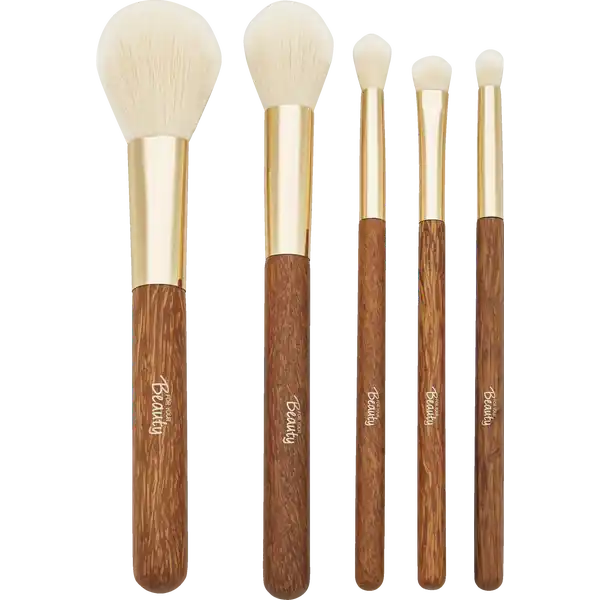Kokosholz Pinselset 5-teilig