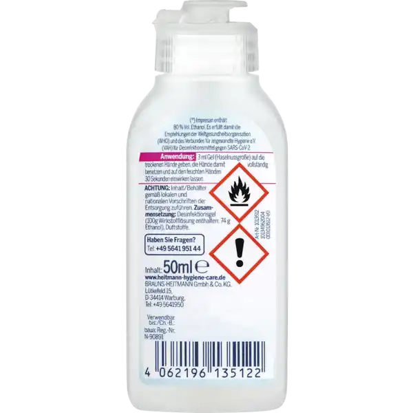 Hände Desinfektionsgel