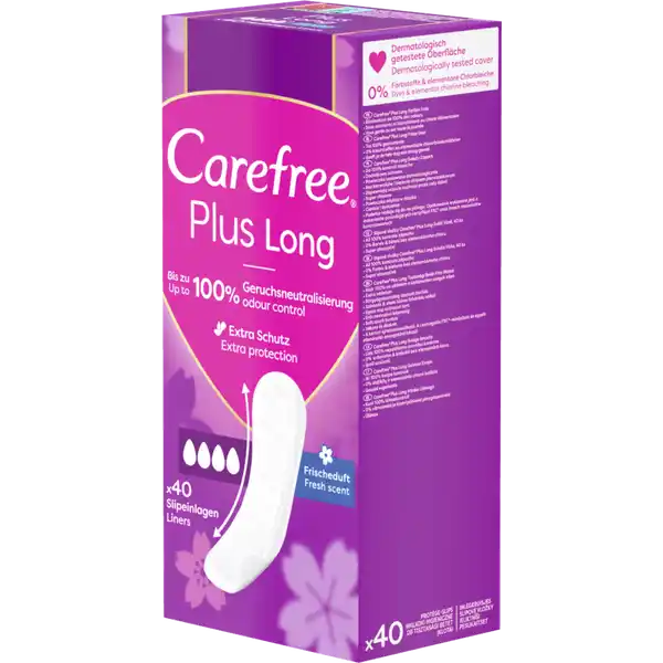 Slipeinlagen Plus Long Frischeduft