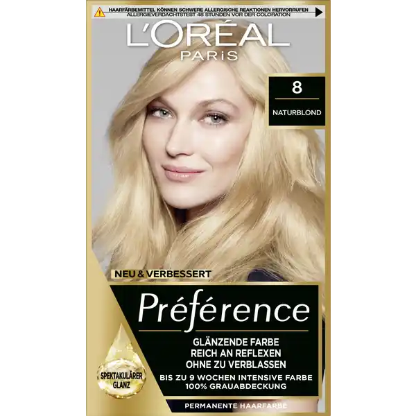 8 Naturblond