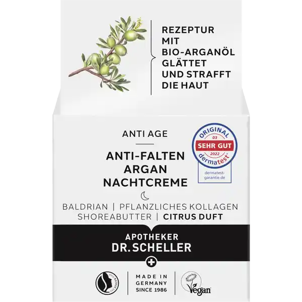 Anti-Falten Argan Nachtcreme