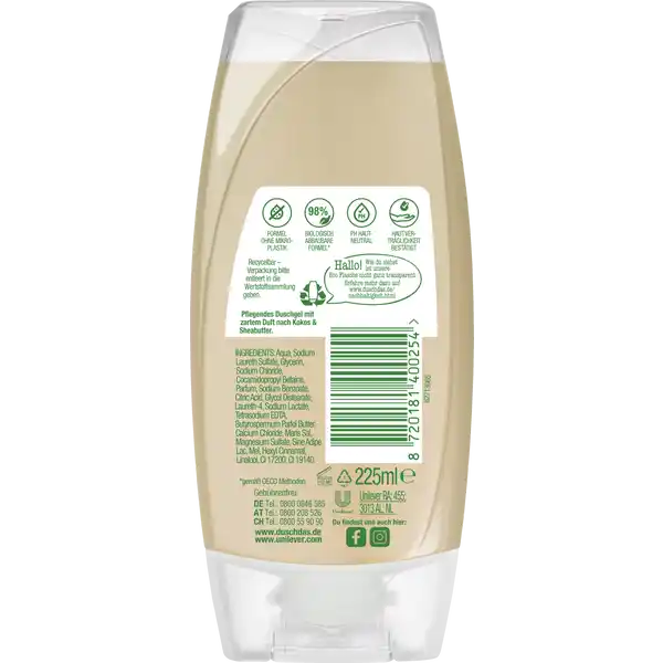 Duschgel Care Kokos & Sheabutter